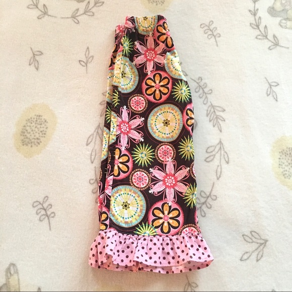 Girls Fall Floral Pants Size 5 - Picture 3 of 7